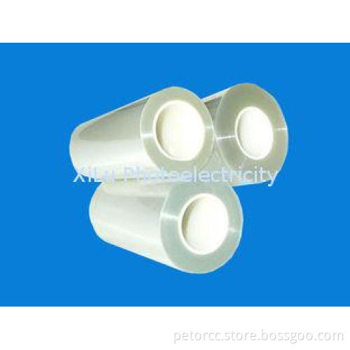 LCD Screen Hard Coated PET Protective Film Roll High Transp